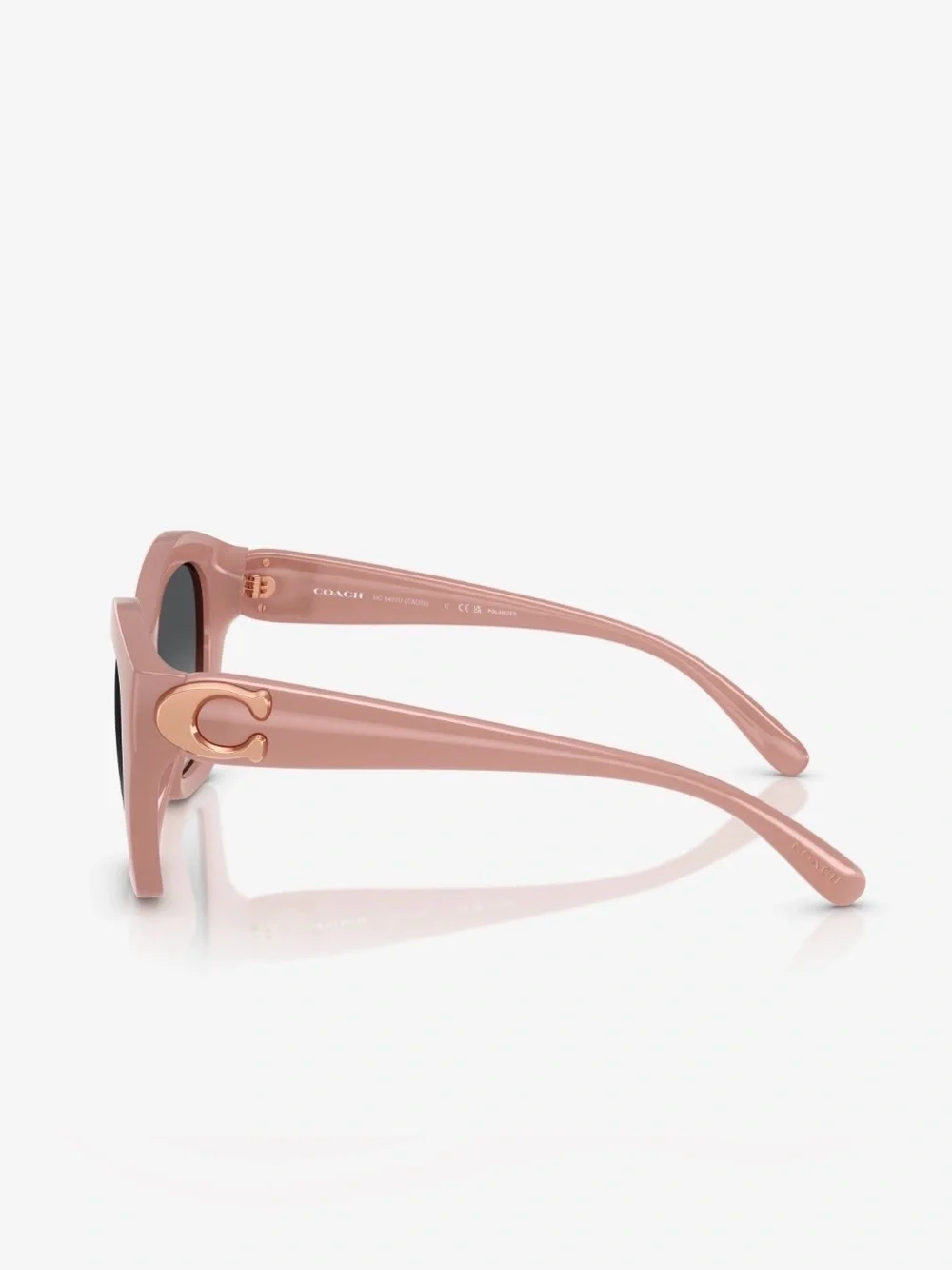 Coach | Milky Buff Pink Cat-Eye Sunglasses